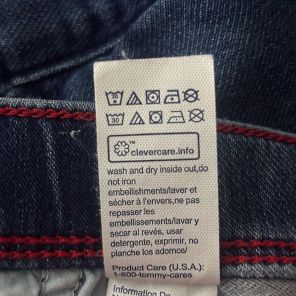 TOMMY HILFIGER “Slim Straight” Jogger Jeans Size Youth Boys 16 - Picture 10 of 11